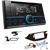 Kenwood 2-DIN CD-Receiver Autoradio Bluetooth DAB+ für KIA Cee'D ab 2012 ab 2012