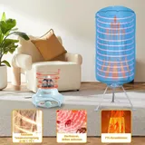 Wäschetrockner Elektro 1000W Wärmepumpentrockner 2-stufig Faltbar Elektrischer