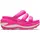 Crocs Mega Crush Triple Strap Badesandalen Pink Crush 36-37