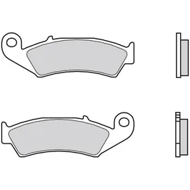 Brembo Bremsbelagsatz, Scheibenbremse 07HO3005