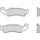 Brembo Bremsbelagsatz, Scheibenbremse 07HO3005