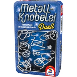 Metall-Knobelei in Metalldose
