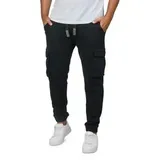 Riverso RIVLoris Regular Fit Hosen Schwarz XXL