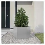 vidaXL Pflanzkübel Sechseckig 69 x 60 x 45 cm Verzinkter Stahl