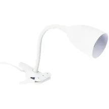 Atmosphera Sily Clip-Lampe Weiß