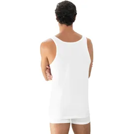 MEY Achselhemd "Dry Cotton", Herren, Gr. 5M, N-Gr, weiß, Single Jersey, Obermaterial: 57% Baumwolle, 38% Polyester, 5% Elasthan, unifarben, körpernah, Rundhals, Unterhemden, mit körpernaher Passform, Single-Jersey, atmungsaktiv