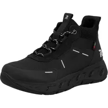 Rieker Damen M6500 Sneaker High, Schwarz, 37