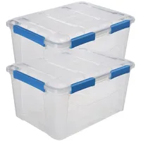 Kreher Kreher® Aufbewahrungsbox mit Deckel und Silikondichtung (IP67). Aus