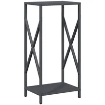 vidaXL Kaminholzregal Kaltgewalzter Stahl 34 x 25 x 70 cm Anthrazit