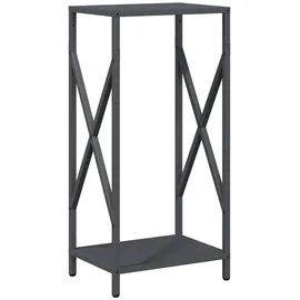 vidaXL Kaminholzregal Kaltgewalzter Stahl 34 x 25 x 70 cm Anthrazit
