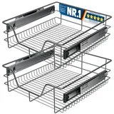 Kesser Teleskopschublade 30-60 cm Edelstahl