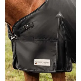 Waldhausen Outdoordecke 50g schwarz 155 cm