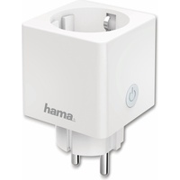 Hama WLAN-Steckdose Mini mit Verbrauchsmessung, ohne Hub, Smart-Steckdose mit Strommesssensor (176575)