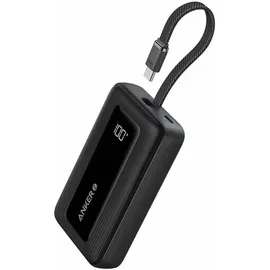 Anker Zolo, 10000 mAh, Kabelloses Aufladen, 15 W, Schwarz - Schwarz