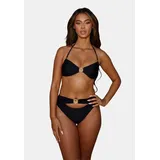 moda minx Bikini-Top Amour Bandeau Top SCHWARZ S