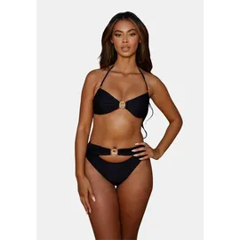 moda minx Bikini-Top Amour Bandeau Top SCHWARZ S