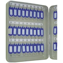 Q-Connect Schlüsselschrank 24 x 30 x 6 cm Beige/Grau