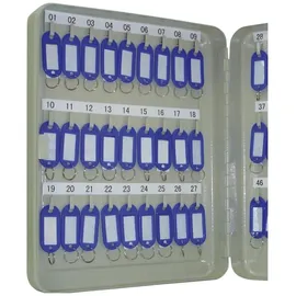 Q-Connect Schlüsselschrank 24 x 30 x 6 cm Beige/Grau