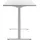 TOPSTAR Schreibtisch E-Table weiß