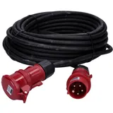 Voxura CEE-Kabel Verlängerungskabel Starkstromkabel 5-polig 400V H07RN-F 5G 2,5 16/5 16A IP44 Starkstrom 25m