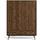 hellin Kleiderschrank Rye 150 x 200 x 60 cm Schwarz