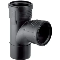 Geberit Bogenabzweig Silent PP DN 90/90, 87,5°, mit Innenradius 390454141