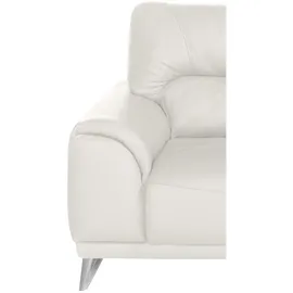 Mivano Mid.you 3-Sitzer-Sofa, Weiß, Metall, 210x92x96 cm, Made in EU, Wohnzimmer, Sofas / Couches, Sofas, 3-Sitzer Sofas