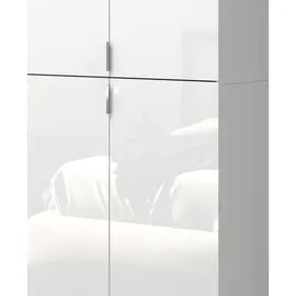 inn.furn Kommode 122 x 99 x 34 cm Weiß