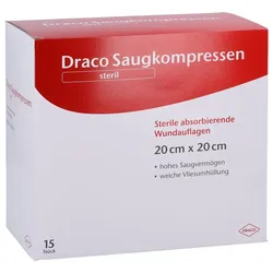Saugkompressen steril 20x20 DRACO