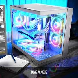 MODECOM Volcano Panorama Apex ARGB 7F Pc-tower-gehäuse | White