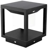 V-Tac LED Solarleuchte mit Bewegungssensor, 3000K, Schwarz, IP65