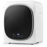 COSTWAY Ablufttrockner, 800W, mit 4 Temperatur & 6 Timer, LED Touchscreen weiß