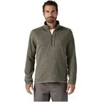 Patagonia better sweater fleecejacke 1 4 zip grun herren - XL