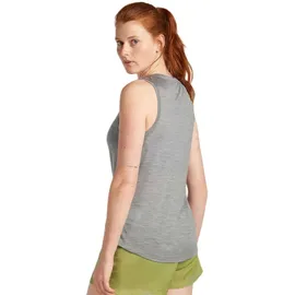 Icebreaker Merino 125 Cool Lite Sphere III ärmelloses T-Shirt Grau/Silber XS