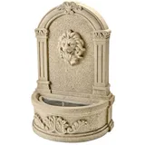 MARELIDA Wandbrunnen mit Löwenkopf 54cm
