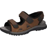 WALDLÄUFER herren Sandale, braun(tabakschwarz (838)), Gr. 81/2 - Braun