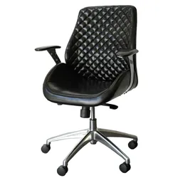 Bürodrehstuhl Designer Chefsessel Pantera Racer schwarz Drehstuhl 212620
