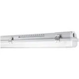 LEDVANCE Feuchtraumleuchte Kunststoff/Metall 120 cm IP65 inkl. Bewegungsmelder grau