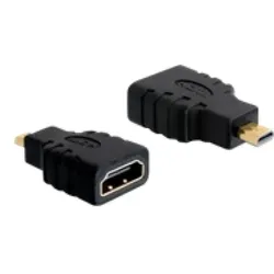 Delock High Speed HDMI with Ethernet Video-/Audio-/Netzwerkadapter 19-polig Micro-HDMI M W