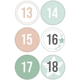 Folia Adventskalender Set Nature 9396