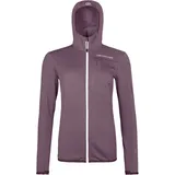 Ortovox Damen Fleece Light Grid Hoodie Jacke (Größe M, lila)
