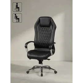 KADIMA DESIGN MONTEREY Echt-Leder Schwarz