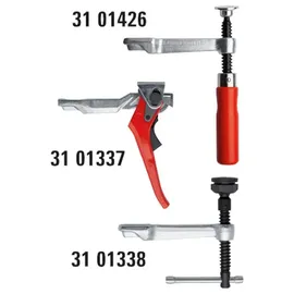 Bessey Gleitbügel kpl. für Baugröße SLV (Knebelgriff), Ausladung 120