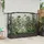 vidaXL Hochbeet mit Rankgitter und Dach 207 x 40 x 126 cm Braun