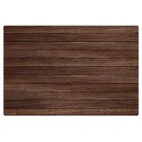 cover-your-desk Schreibtischunterlage für Kinder und Erwachsene Braune Holzbretter, aus hochwertigem Vinyl , 60 x 40 cm