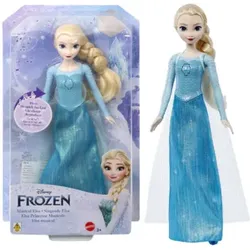 MATTEL HMG38 Disney Die Eiskönigin Singende Puppe Elsa