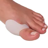 NatraCure Großzehen-Bunionenschutz - Gel-Pad-Bunionenschutz-Ärmel für Bunionenschmerzlinderung - Bunionenschutz für Reibung, Druck, Hallux Valgus - 6 PK