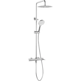Sapho ICONIC Duschsäule mit Hebelarmatur, Chrom - Silber