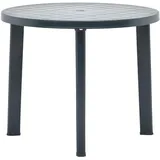 vidaXL Gartentisch Ø 89 x 72 cm Grün