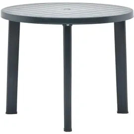 vidaXL Gartentisch Ø 89 x 72 cm Grün